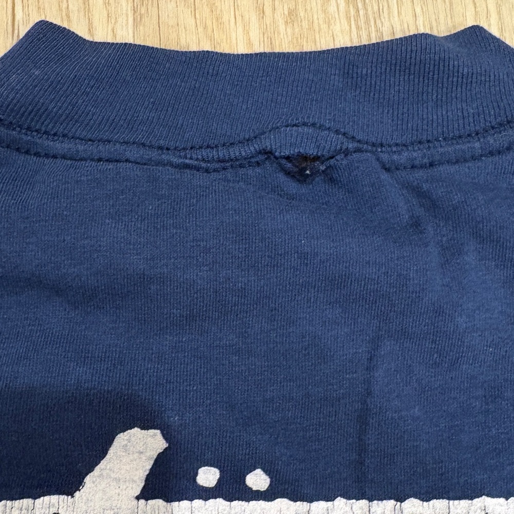 Stussy Vintage Cropped Blue 8 Ball Graphic T Shirt Grunge Skater Flowy Fit - Picture 5 of 6